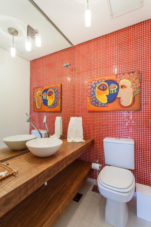 Apartamento Com 4 Suites Pe Na Areia Florianópolis Buitenkant foto